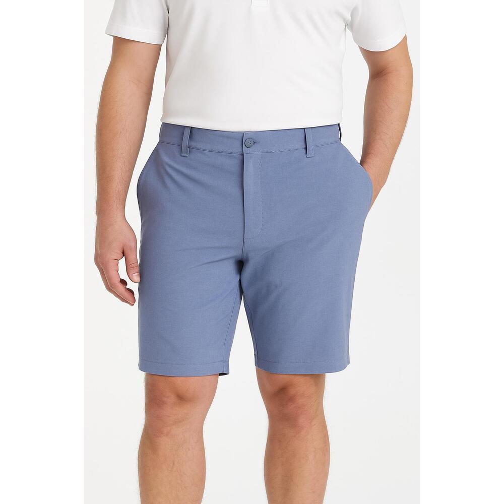 Walter Hagen Shorts Mens Size W42 Light Blue Stretch Short Button Closure Golf C